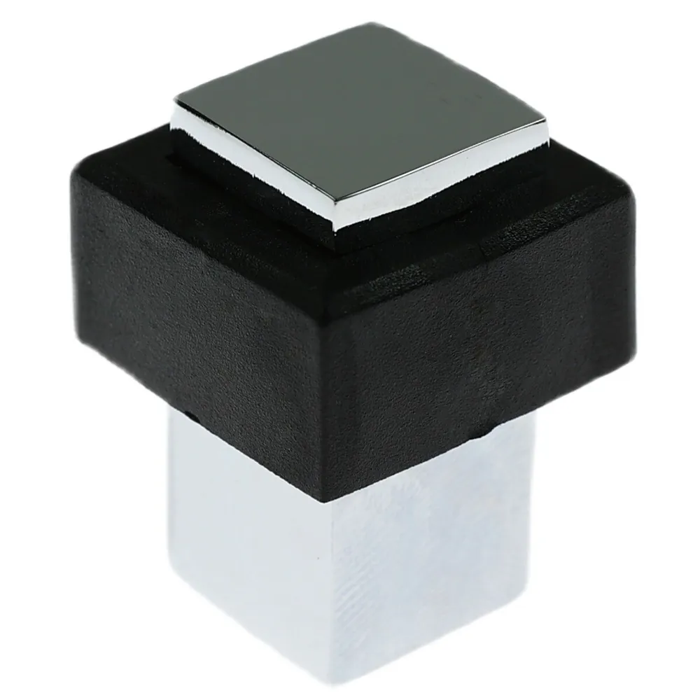 Opritor usa pentru pardoseala, Stop07, zamac, crom polisat, 35 x 25 mm