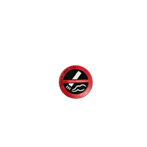 Ornament cauciucat NO SMOKING