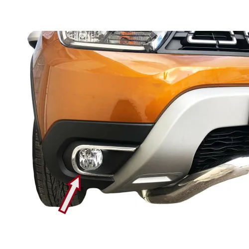 Ornament cromat pentru proiectoare Dacia Duster II 2018-> CROM 5500 — imaginea 2