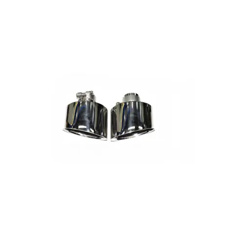 Ornament de toba compatibil Audi model tip RS-Argintiu