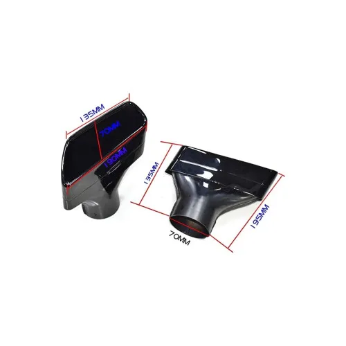 Ornament de toba compatibil BMW Seria 5 G30 Negru — imaginea 2