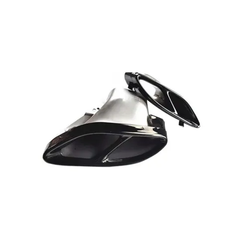 Ornament de toba compatibil Mercedes Clasa C w205 S205 pachet AMG -Negru — imaginea 3