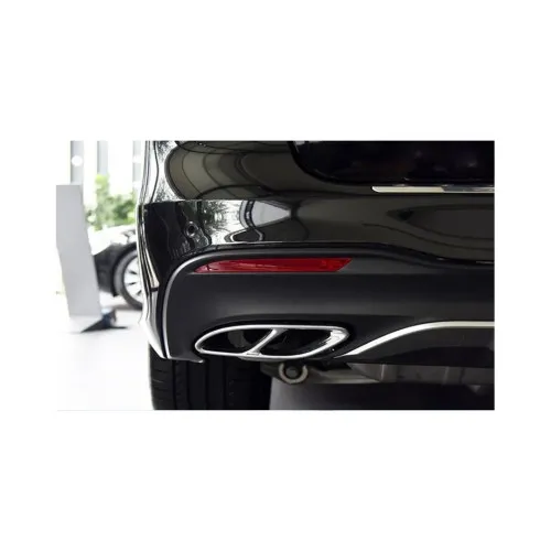 Ornament de toba compatibil Mercedes Clasa C w205 S205 pachet AMG -Negru — imaginea 4