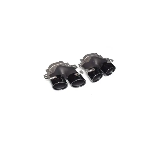 Ornament de toba compatibil Mercedes Clasa E W213 pachet AMG - Negru — imaginea 2