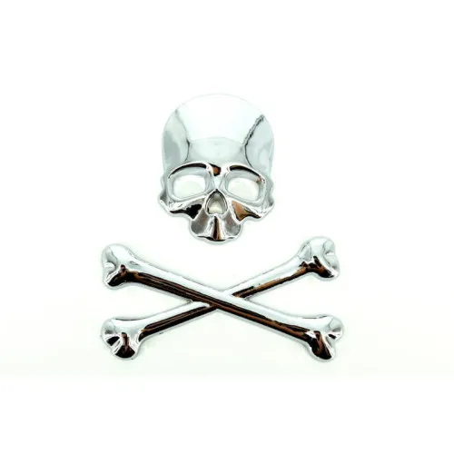 Ornament metalic in forma de schelet