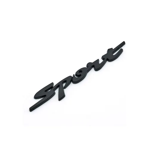 Ornament metalic "SPORT" 12.8cmx2.1cm