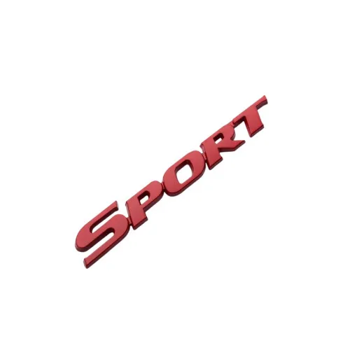 Ornament metalic "SPORT" 16.5cmx2.3cm — imaginea 2