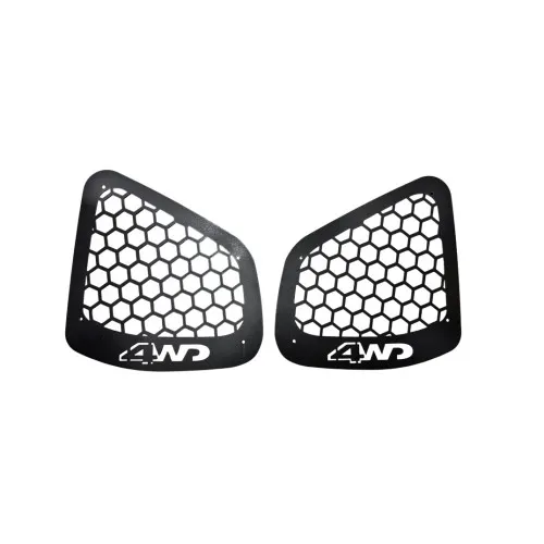 Ornament protectie geam auto metalic lateral spate compatibil Dacia Duster I 2010-2018 otel