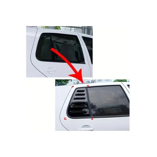 Ornament protectie geam lateral spate compatibil Volkswagen Golf 4 MK4 Hatchback 1997-2003 — imaginea 3