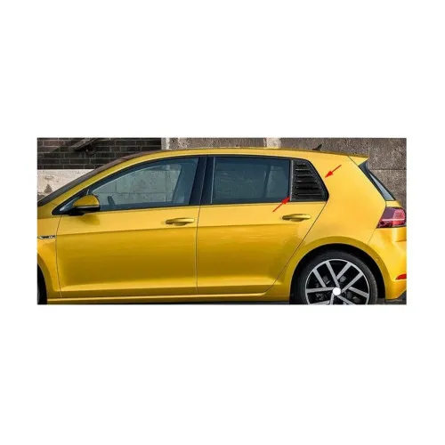 Ornament protectie geam lateral spate compatibil Volkswagen Golf 7 MK7 Hatchback 2012-2019