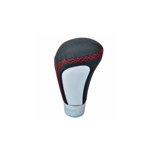 Ornament schimbator de viteza negru cusatura rosie
