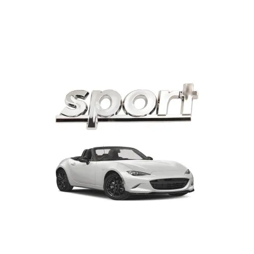 Ornament Sport crom auto universal 11x3.2cm — imaginea 4