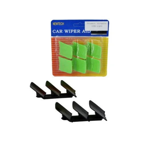 Ornament stergator 1039 negru 2buc./set
