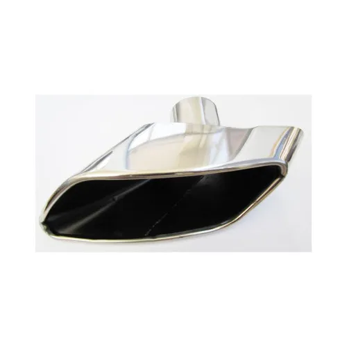 Ornament toba compatibil BMW X6 inox lucios evacuare sport — imaginea 2