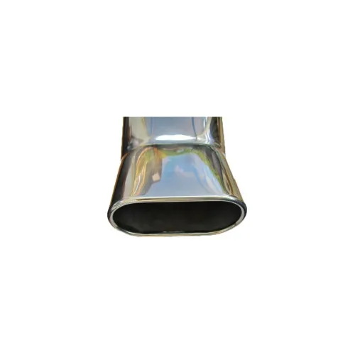 Ornament toba inox, intrare 6.2 cm, lungime 21 cm, latime maxima 14 cm — imaginea 2