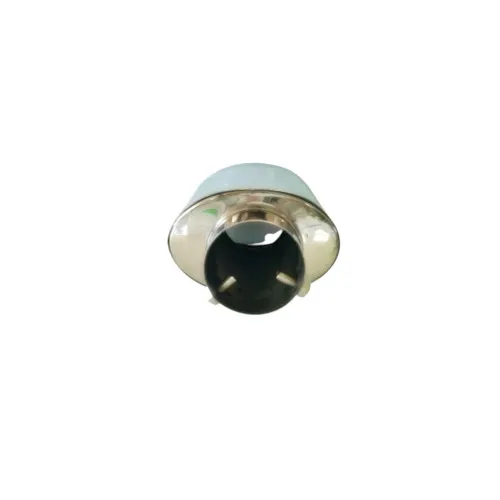 Ornament toba inox premium, intrare 6 cm, iesire 11.5 cm, lungime 14.5 cm — imaginea 3