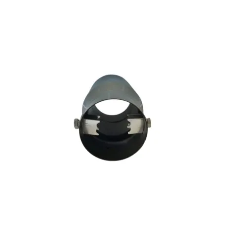 Ornament toba inox Premium, intrare 6 cm, iesire 6.5 cm, lungime 14.5 cm — imaginea 4
