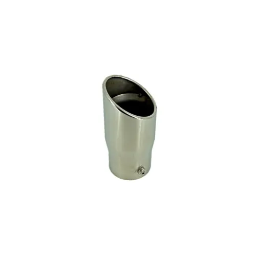 Ornament toba inox premium, intrare 7.8 cm, iesire 9 cm, lungime 18 cm — imaginea 3
