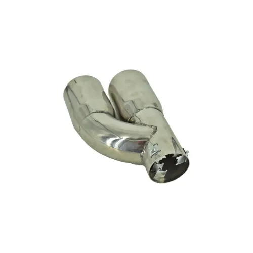 Ornament toba inox, prindere cu surub, intrare 6 cm, lungime 25 cm — imaginea 3