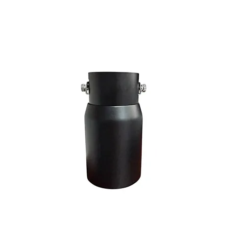 Ornament toba negru mat intrare universala