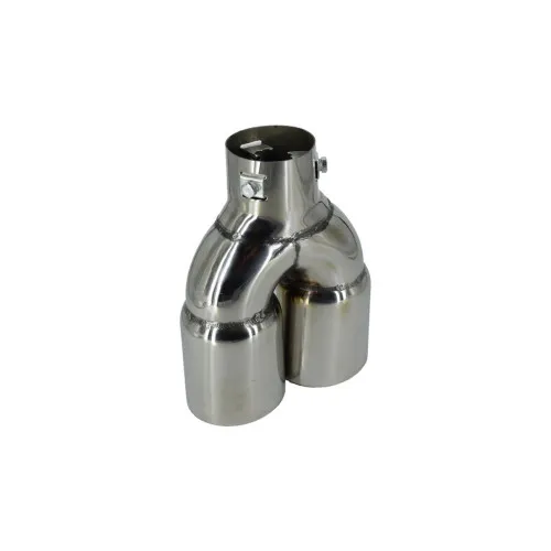 Ornament toba universal cromat cu prindere surub 63mm — imaginea 2