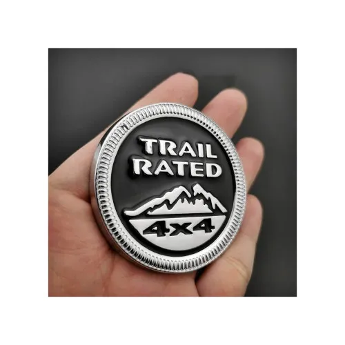 Ornament TRAIL 4X4 metalic diametru 6cm — imaginea 2