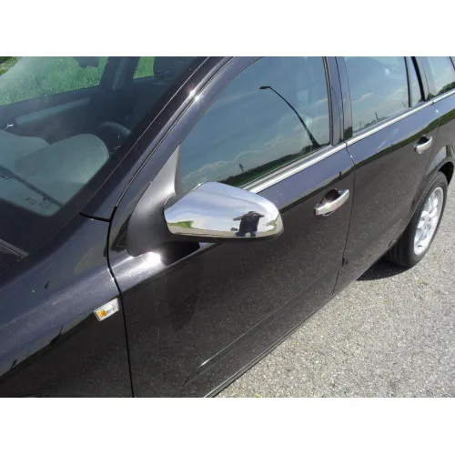 Ornamente crom pt. oglinda compatibi Opel Astra H 2004-2010 CROM 0370 — imaginea 2