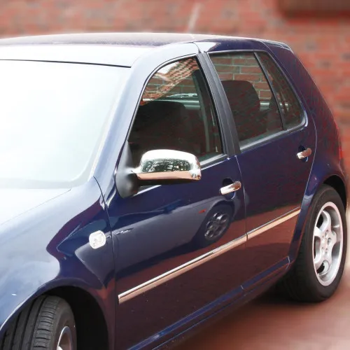Ornamente crom pt. oglinda compatibil VW Golf 4 Passat B5 Bora Audi A3 CROM 0540 — imaginea 3