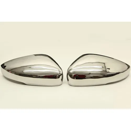 Ornamente crom pt. oglinda compatibil VW Polo 5 V Typ 6R 6C CROM 0590 — imaginea 3
