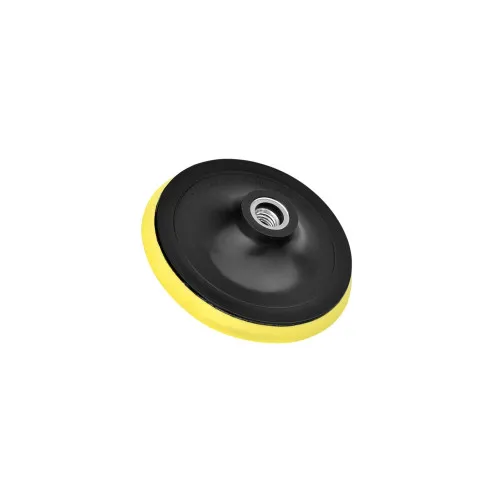 Pad abraziv din blană pentru polishare,cu suport si adaptor diametru 125 mm — imaginea 5