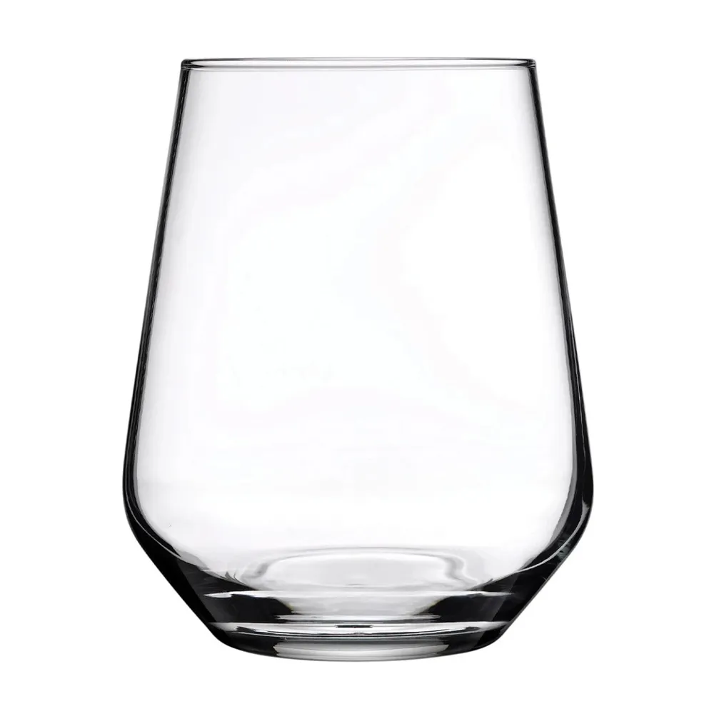 Pahar apa, Allegra 41536, din sticla, 425 ml, set 6 bucati