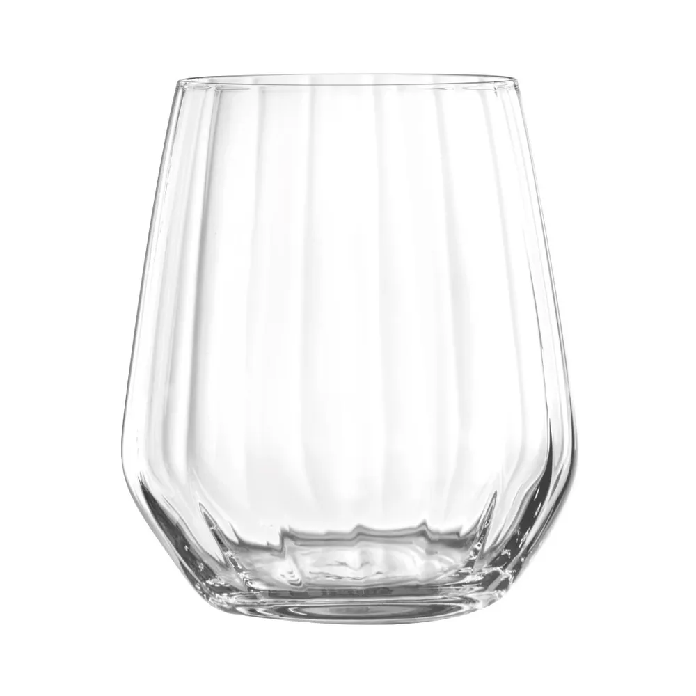 Pahar apa RCR Optiq, sticla cristalina, transparent, 430 ml, set 6 bucati