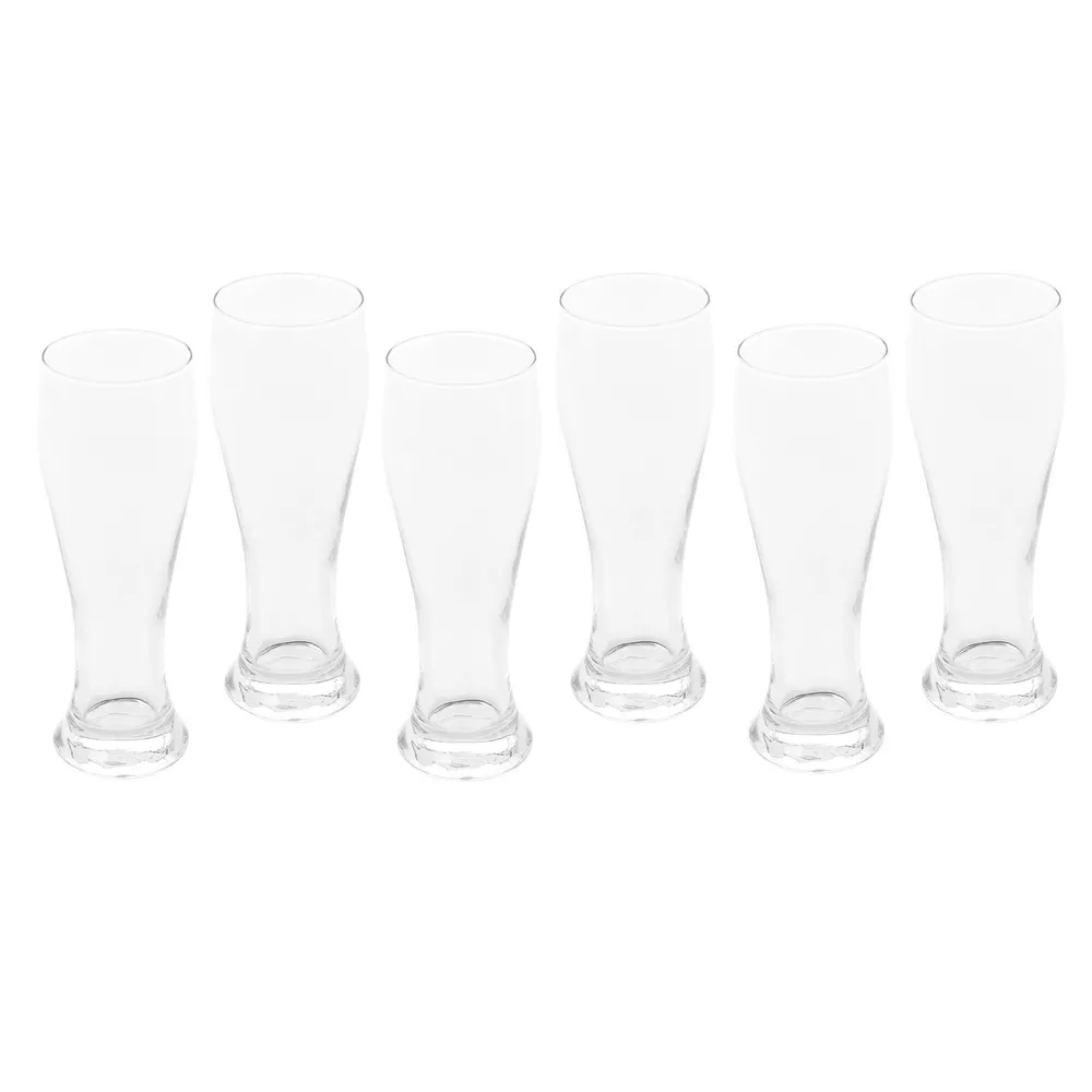 Pahar bere, Weiss, din sticla, 520 ml, set 6 pahare