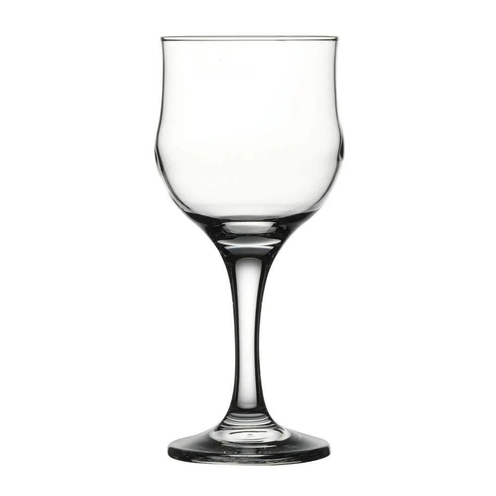 Pahar vin rosu, Bistro, din sticla, 225 ml, set 6 bucati