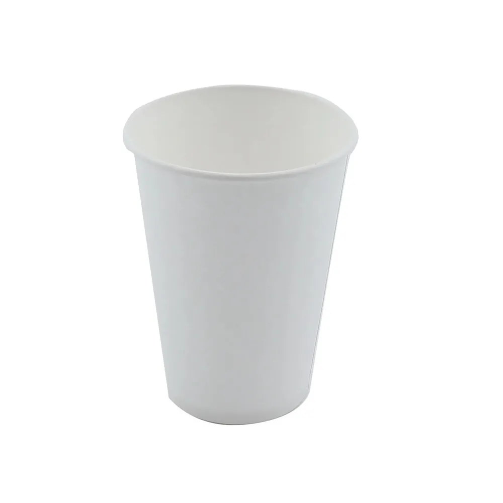 Pahare din carton, alb, 250 ml, set 25 bucati