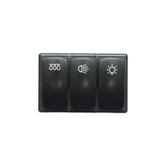 Panou comanda, comutator 3 butoane, universal, DISKX50