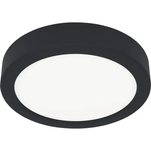Panou cu LED integrat Eglo Fueva6 7, 5W 1000 lumeni, montaj aplicat, lumina alba 2700-6500K, negru
