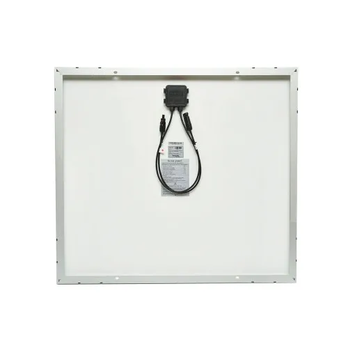 Panou solar fotovoltaic monocristalin 100W 760 x 680 x 30 mm cu cablu 70 cm si conector MC4 — imaginea 2