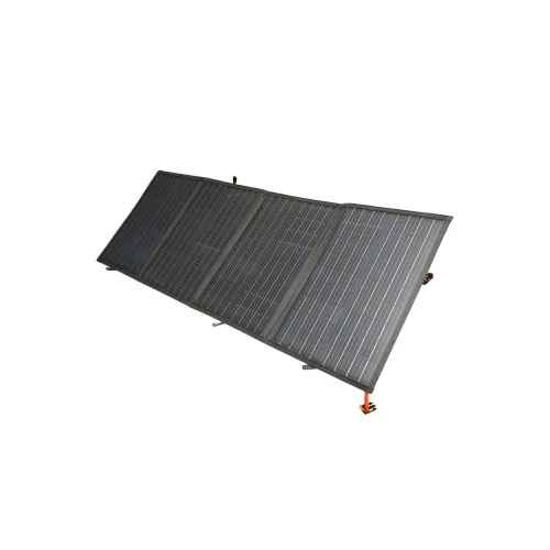 Panou solar fotovoltaic monocristalin pliabil tip valiza 200W cu regulator 20A cablu si conectori — imaginea 2