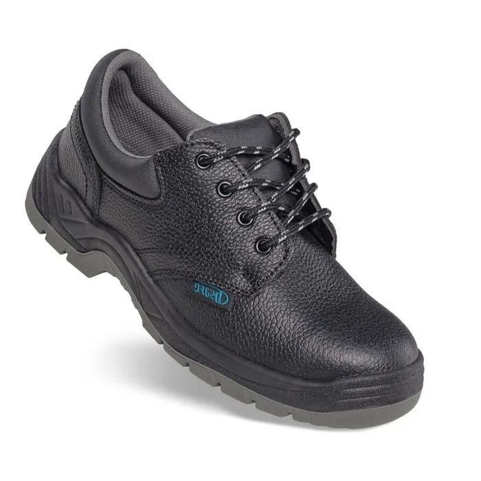 Pantofi de protectie Marvel Still BS102, cu bombeu metalic, piele PU neagra, S3 SRC, marimea 42