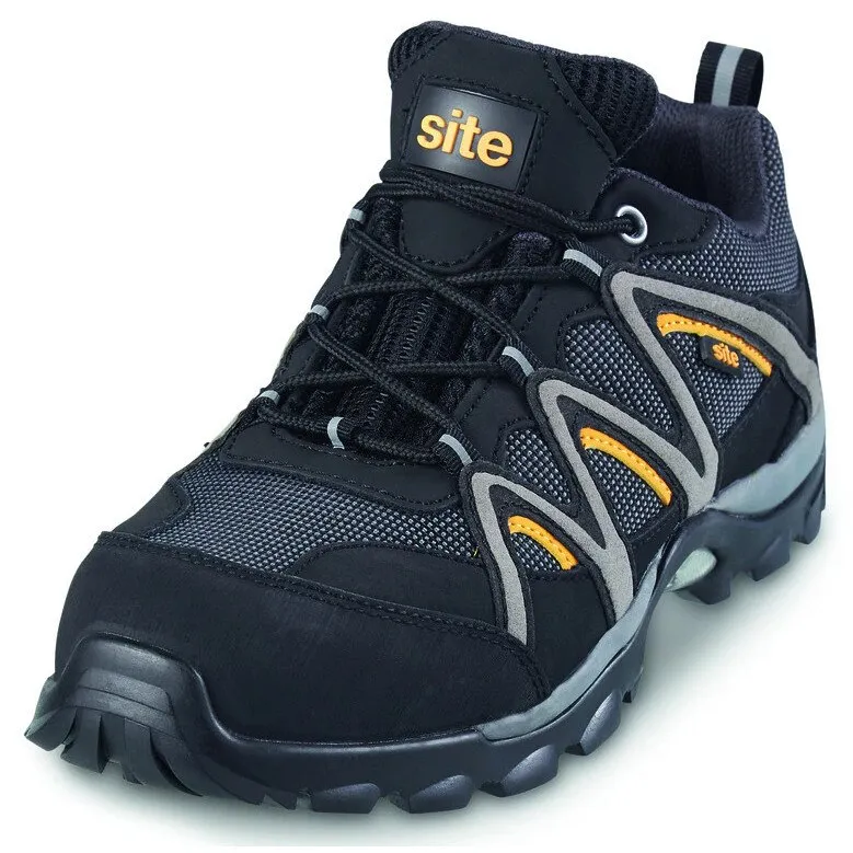 Pantofi protectie, S1 P, marimea 45, negru, barbati, talpa cauciuc Site