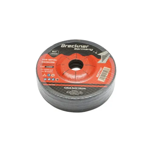 Panza disc flex pentru taiat si polizat metal T27 125x6.0x22mm — imaginea 3
