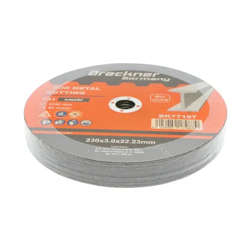 Panza disc flex pentru taiat si polizat metal T41 230x3.0x22mm — imaginea 3