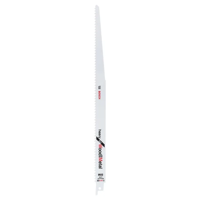 Panza fierastrau sabie, pentru lemn / aluminiu, Bosch Heavy for Wood and Metal, S 1411 DF, 2609256713, set 2 bucati