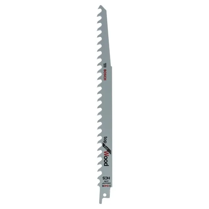 Panza fierastrau sabie, pentru lemn, Bosch Top for Wood, S 1542 K, set 2 bucati
