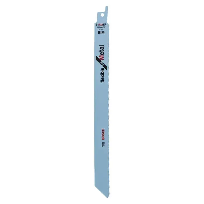 Panza fierastrau sabie, pentru metal, Bosch Flexible for Metal, S 1122 EF, set 2 bucati