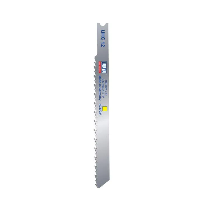 Panza pentru fierastrau vertical / pendular, pentru lemn / plastic, Wilpu UHC 12, set 2 bucati