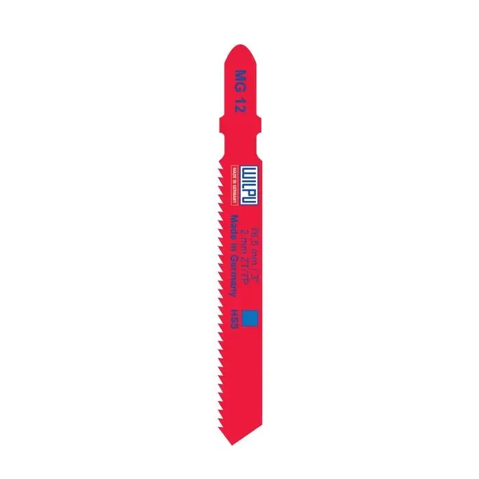 Panza pentru fierastrau vertical / pendular, pentru metale, Wilpu MG 12, set 2 bucati