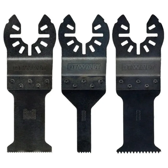 Panza pentru taiere lemn / metale / PVC / gips-carton, DeWalt DT20713-QZ, prindere Quick Change, 1 x 4.3 cm, set 3 bucati