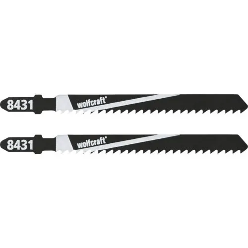 Panze fierastrau pendular Wolfcraft 100/75 mm, pentru lemn esenta moale, pachet 2 bucati
